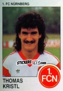 Sticker Thomas Kristl - German Football Bundesliga 1989-1990 - Panini