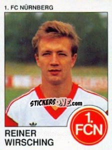 Cromo Reiner Wirsching - German Football Bundesliga 1989-1990 - Panini