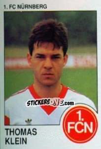 Figurina Thomas Klein - German Football Bundesliga 1989-1990 - Panini