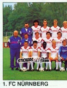 Figurina Team - German Football Bundesliga 1989-1990 - Panini