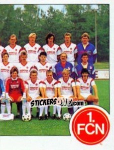 Figurina Team - German Football Bundesliga 1989-1990 - Panini