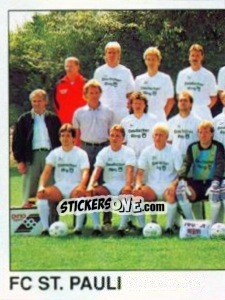 Sticker Team - German Football Bundesliga 1989-1990 - Panini