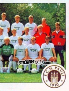 Sticker Team - German Football Bundesliga 1989-1990 n. 290 - Panini