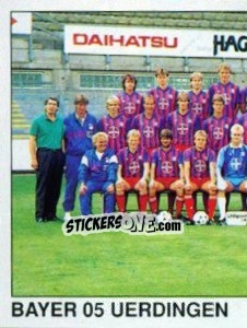 Figurina Team - German Football Bundesliga 1989-1990 - Panini