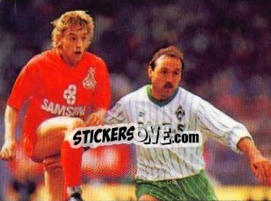 Sticker Action - German Football Bundesliga 1989-1990 - Panini