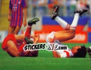 Sticker Action - German Football Bundesliga 1989-1990 - Panini