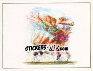 Sticker Ballkunstler - German Football Bundesliga 1989-1990 n. 345 - Panini