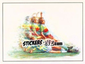 Sticker Ballkunstler - German Football Bundesliga 1989-1990 n. 346 - Panini