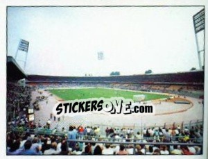 Sticker Stadium (SV Werder Bremen) - German Football Bundesliga 1989-1990 - Panini