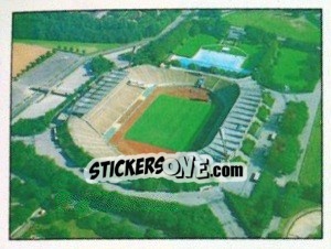 Sticker Stadium (Hamburger SV) - German Football Bundesliga 1989-1990 - Panini