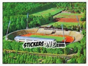 Sticker Stadium (Karlsruher SC) - German Football Bundesliga 1989-1990 - Panini