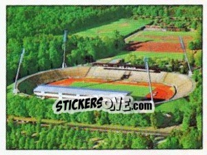 Sticker Stadium (Karlsruher SC) - German Football Bundesliga 1989-1990 n. 375 - Panini
