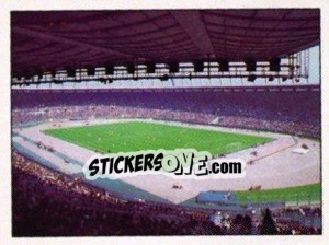 Sticker Stadium (Fortuna Dusseldorf) - German Football Bundesliga 1989-1990 - Panini