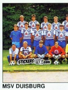 Figurina Team (MSV Duisburg)