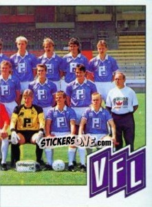 Sticker Team (VfL Osnabruck) - German Football Bundesliga 1989-1990 - Panini