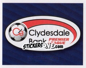 Figurina Clydesdale Bank Premier League - Scottish Premier League 2008-2009 - Panini