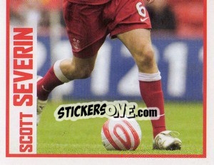 Figurina Scott Severin - Part 2 - Scottish Premier League 2008-2009 n. 5 - Panini