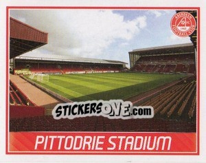 Sticker Aberdeen  Stadium - Scottish Premier League 2008-2009 n. 9 - Panini
