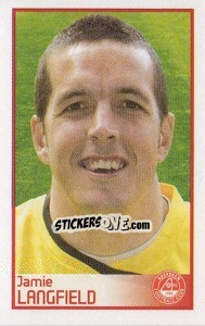 Sticker Jamie Langfield - Scottish Premier League 2008-2009 n. 10 - Panini
