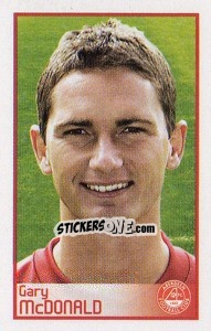 Cromo Gary McDonald - Scottish Premier League 2008-2009 n. 16 - Panini