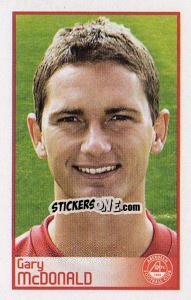 Sticker Gary McDonald - Scottish Premier League 2008-2009 - Panini