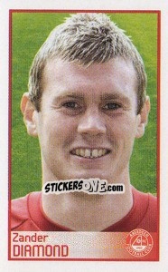 Sticker Zander Diamond - Scottish Premier League 2008-2009 n. 18 - Panini