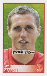 Sticker Scott Severin - Scottish Premier League 2008-2009 - Panini