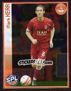 Cromo Mark Kerr - Scottish Premier League 2008-2009 - Panini