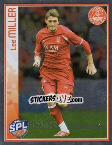 Sticker Lee Miller - Scottish Premier League 2008-2009 - Panini