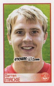 Sticker Darren Mackie - Scottish Premier League 2008-2009 - Panini