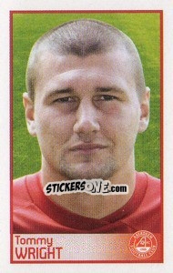 Sticker Tommy Wright - Scottish Premier League 2008-2009 n. 30 - Panini