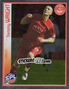 Cromo Tommy Wright - Scottish Premier League 2008-2009 - Panini