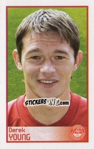 Sticker Derek Young - Scottish Premier League 2008-2009 - Panini