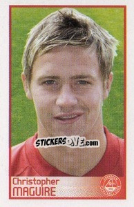 Sticker Christopher Maguire - Scottish Premier League 2008-2009 - Panini
