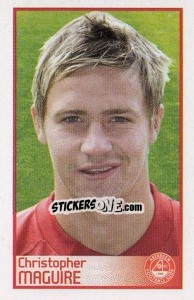 Sticker Christopher Maguire - Scottish Premier League 2008-2009 n. 36 - Panini