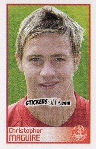 Cromo Christopher Maguire - Scottish Premier League 2008-2009 - Panini