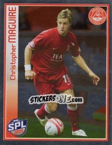 Cromo Christopher Maguire - Scottish Premier League 2008-2009 - Panini