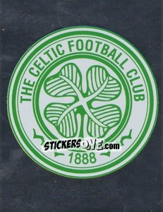 Sticker Celtic Club Badge - Scottish Premier League 2008-2009 n. 42 - Panini