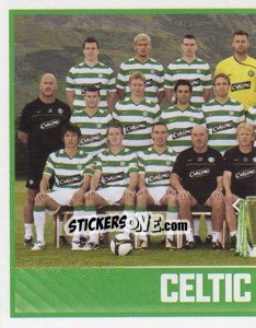 Figurina Celtic Squad - Part 1 - Scottish Premier League 2008-2009 - Panini