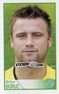 Cromo Artur Boruc - Scottish Premier League 2008-2009 - Panini