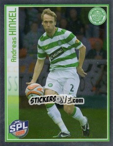 Sticker Andreas Hinkel - Scottish Premier League 2008-2009 n. 52 - Panini