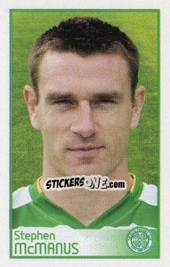 Sticker Stephen McManus - Scottish Premier League 2008-2009 - Panini