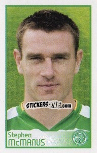 Sticker Stephen McManus - Scottish Premier League 2008-2009 n. 55 - Panini