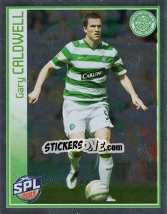 Sticker Gary Caldwell - Scottish Premier League 2008-2009 n. 58 - Panini