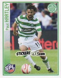 Sticker Paul Hartley - Scottish Premier League 2008-2009 - Panini