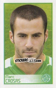 Figurina Marc Crosas - Scottish Premier League 2008-2009 - Panini