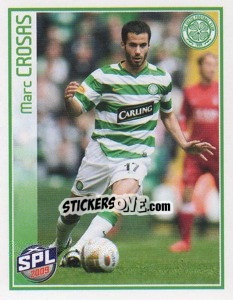 Sticker Marc Crosas - Scottish Premier League 2008-2009 - Panini