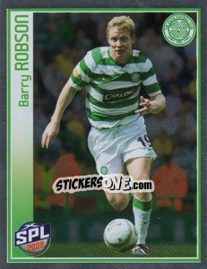 Sticker Barry Robson - Scottish Premier League 2008-2009 - Panini