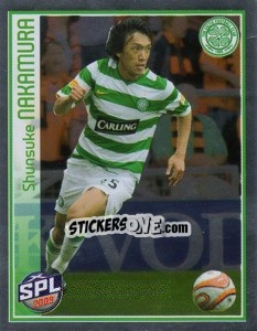 Sticker Shunsuke Nakamura - Scottish Premier League 2008-2009 n. 78 - Panini