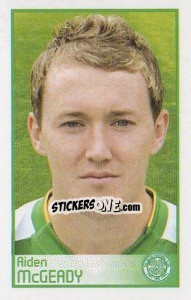 Sticker Aiden McGeady - Scottish Premier League 2008-2009 n. 79 - Panini